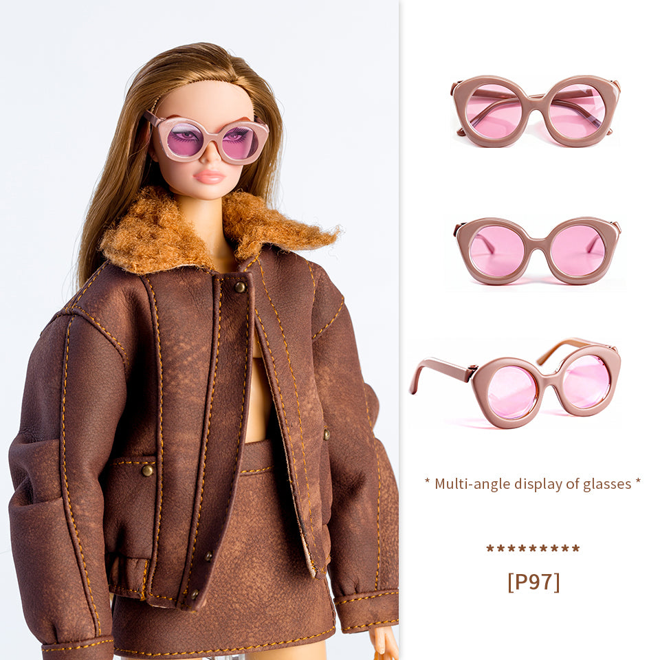 XianXian Princess Doll Glasses (Sweet & Cool Round Frame Glasses Series)