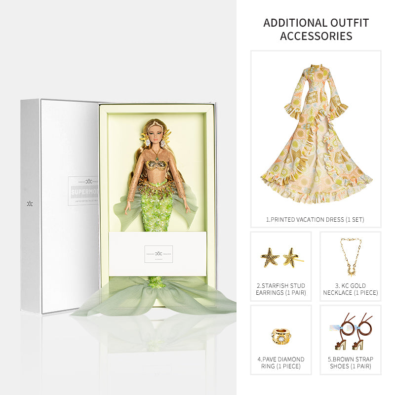 The Mermaid Collection of XIANXIAN Supermodel Doll Gift Set