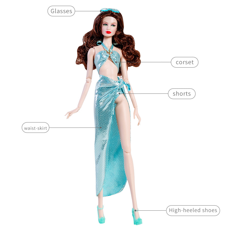 Romantic Beach Bikini Collection Supermodel Doll Outfit