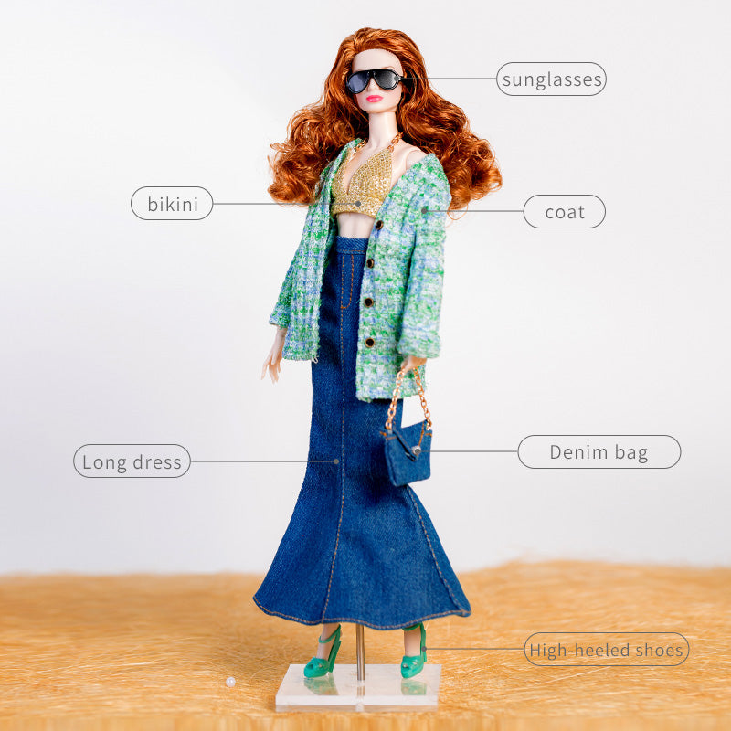 Green Apple Collection Supermodel Doll Outfit
