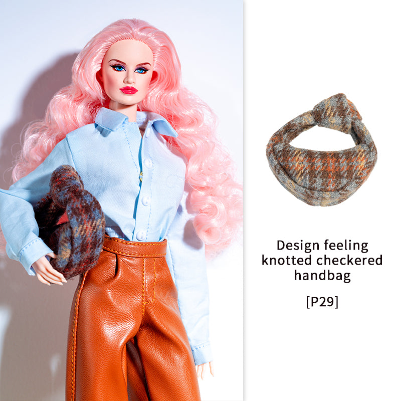 XIANXIAN Supermodel Doll Bags (Earth-toned Plush Series)