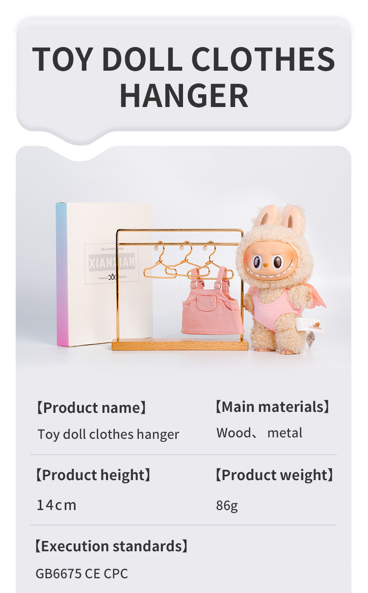 Xianxian Factory 20cm Doll Clothes Hanger
