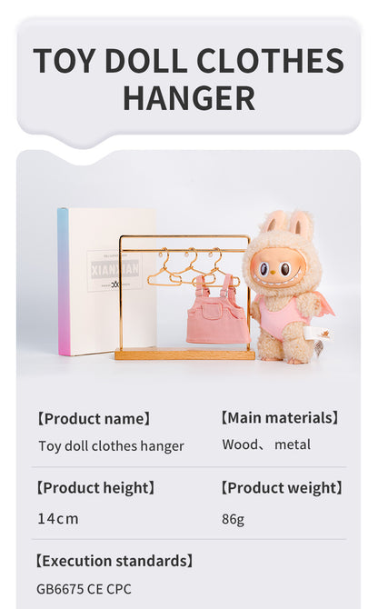 Xianxian Factory 20cm Doll Clothes Hanger