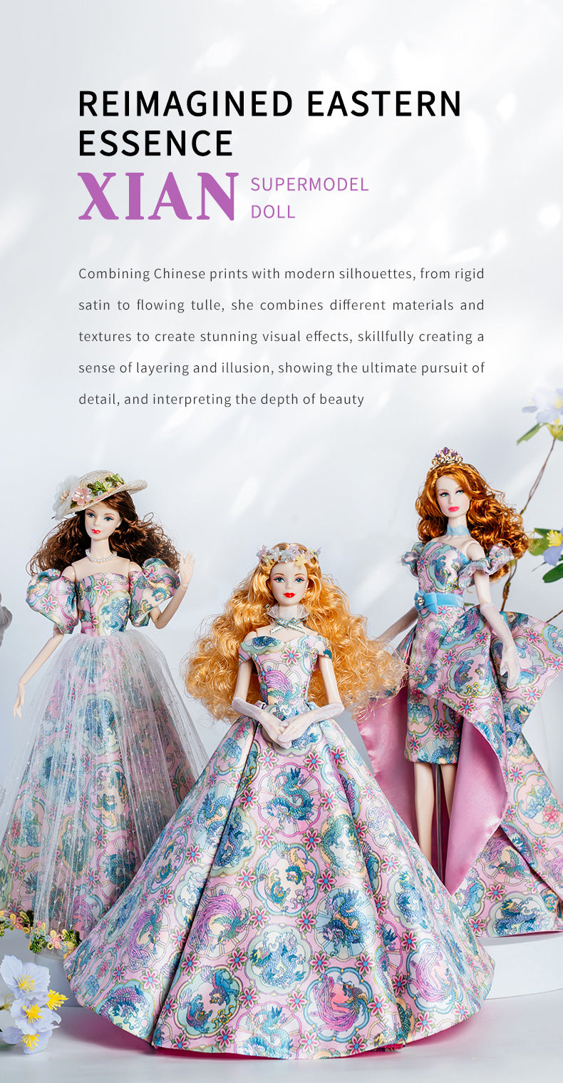 Chinese Style Collection Supermodel Doll Outfit