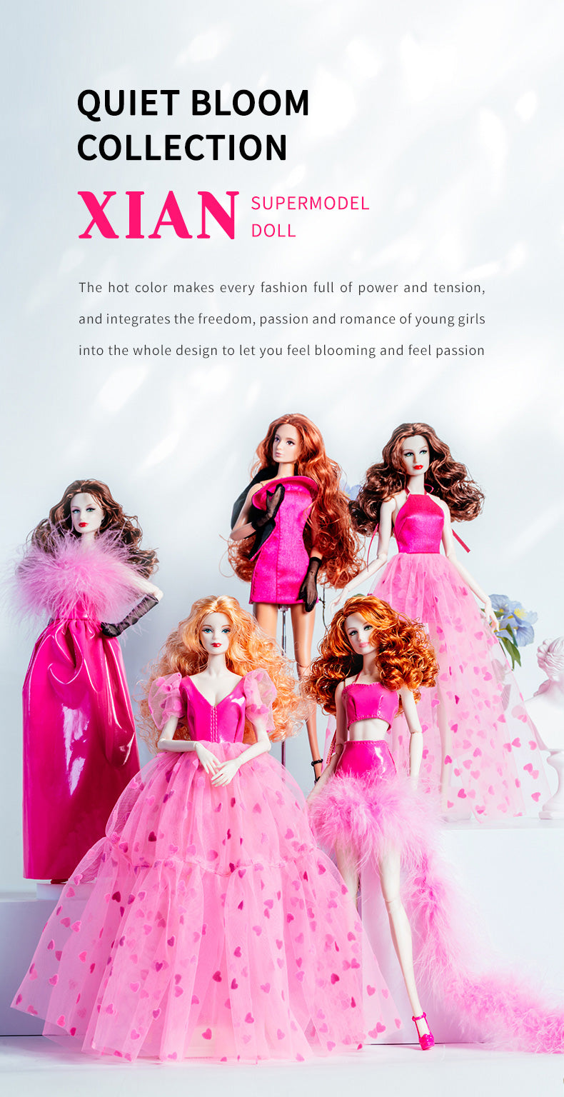 Gently Blooming Collection Supermodel Doll Gift Set