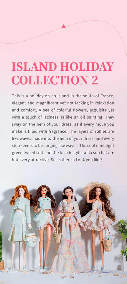 Island Holiday Collection 2.0 Supermodel Doll Gift Set