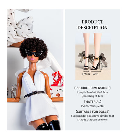 Supermodel Doll Hand-made Shoes