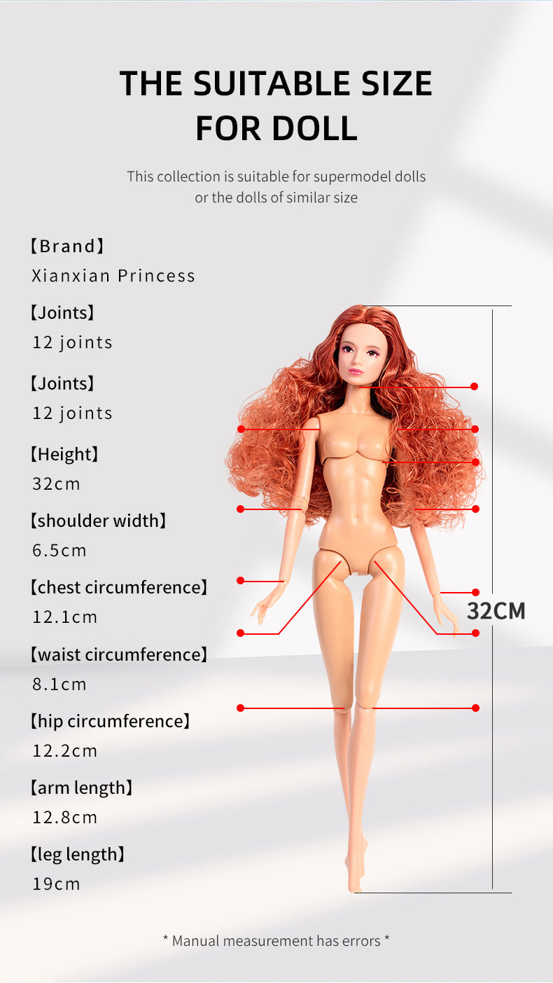 Secret Garden Collection Supermodel Doll Gift Set