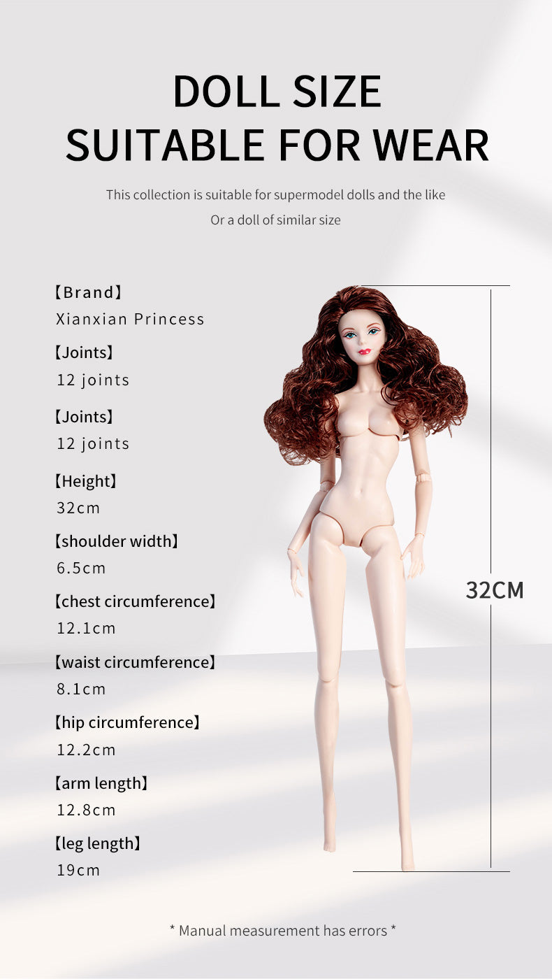 Black Attitude Collection Supermodel Doll Gift Set