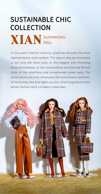 Sustainable Fashion Collection Supermodel Doll Gift Set