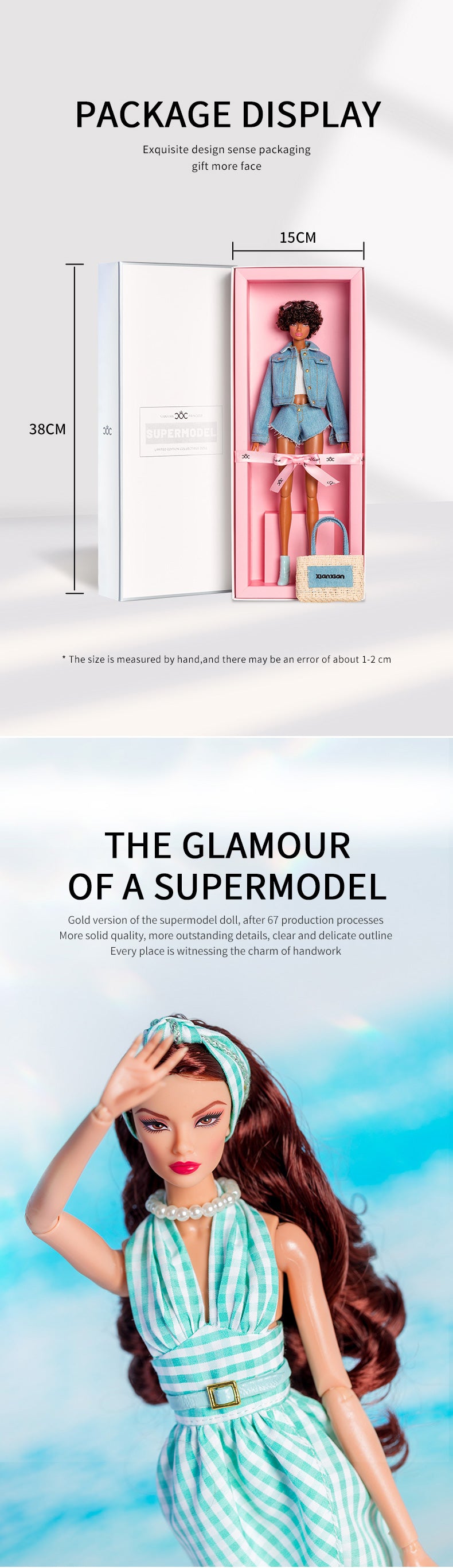 Island Holiday Collection 1.0 Supermodel Doll Gift Set