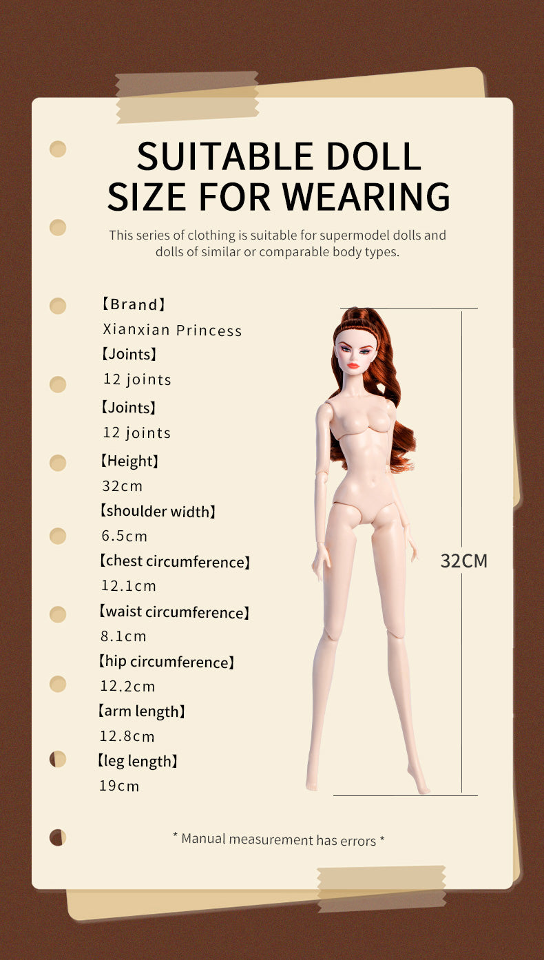 The Symphony of Earth Collection 2.0 Supermodel Doll Outfit