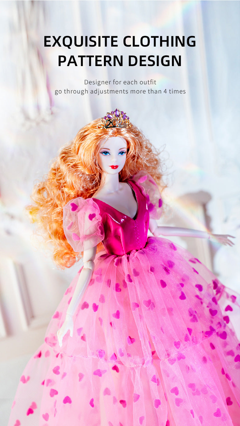 Gently Blooming Collection Supermodel Doll Gift Set