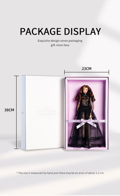 Black Romance Collection Supermodel Doll Gift Set