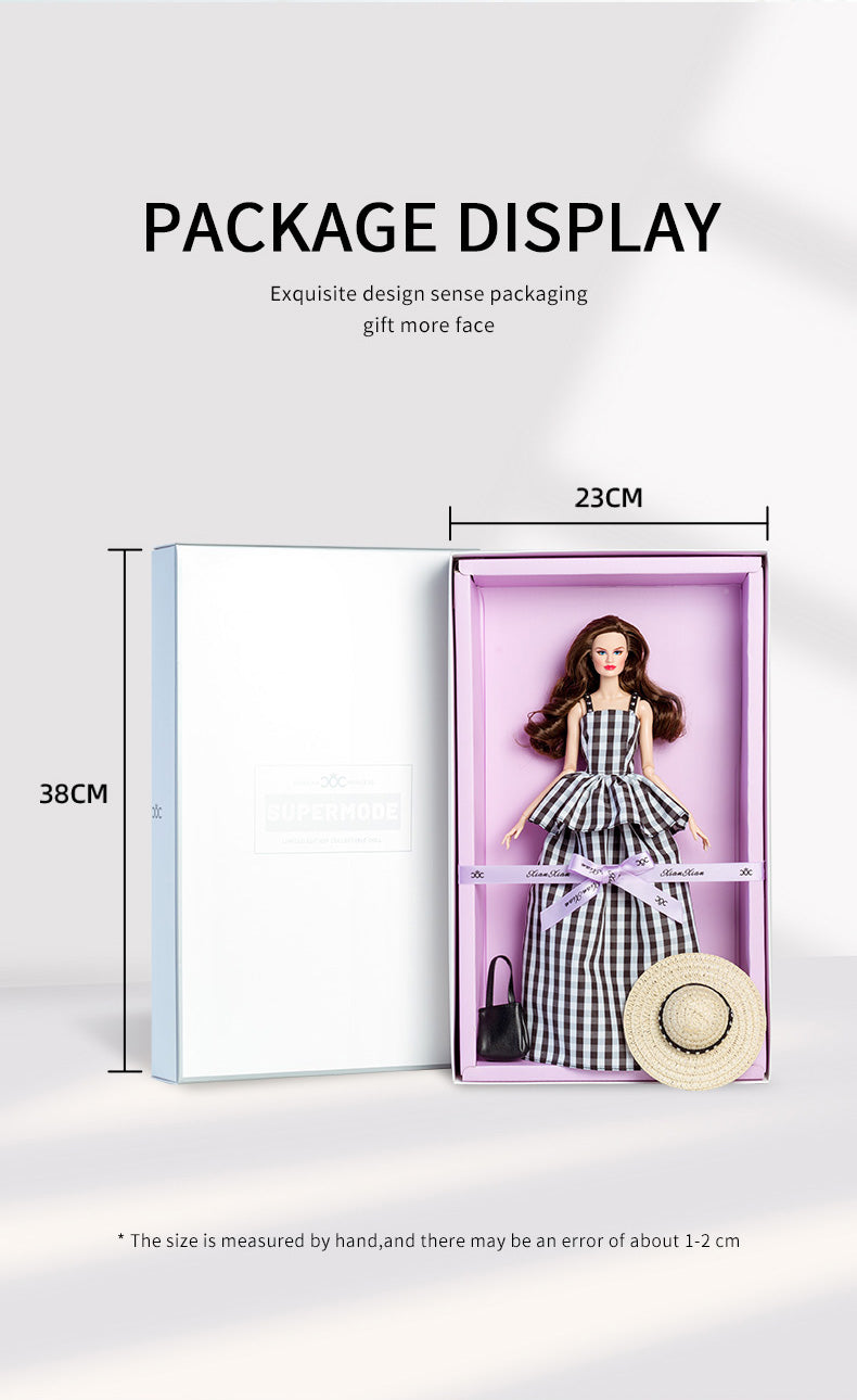 Spring & Summer Pastel Reflections Collection Supermodel Doll Gift Set