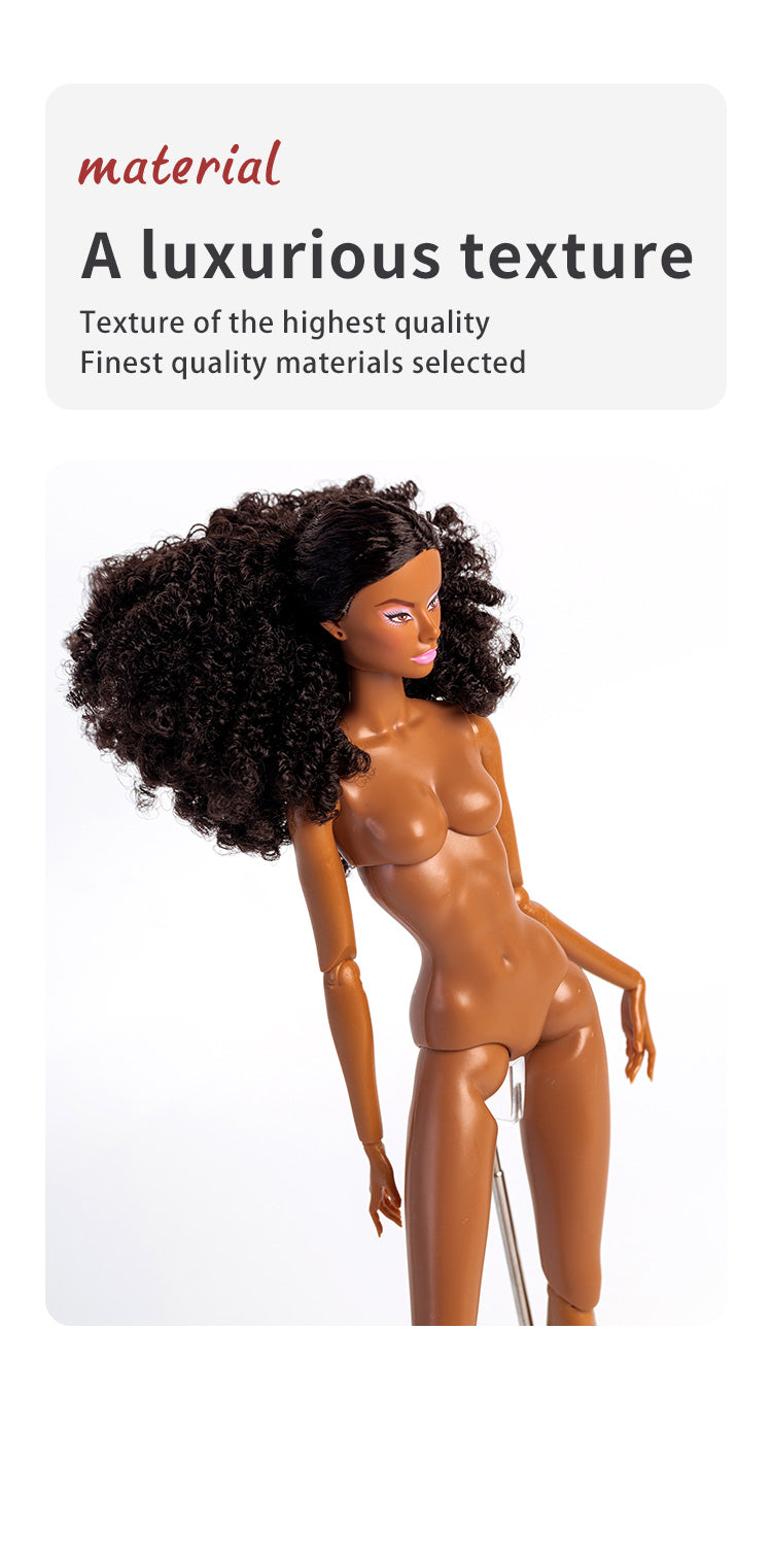 Brown Skin Tone Jointed GALA Fashion Doll (Second Generation Gold Label Edition)