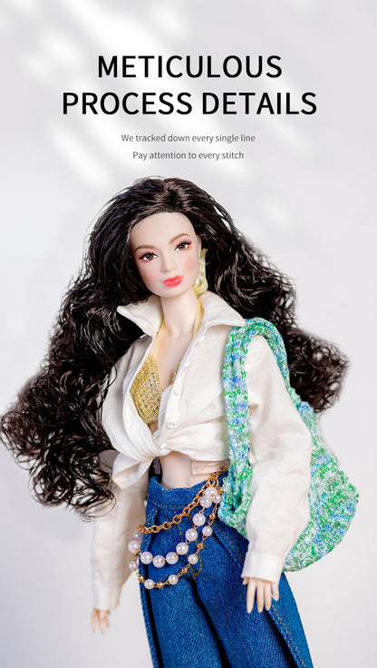 Green Apple Collection Supermodel Doll Gift Set