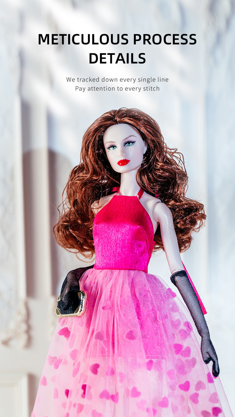 Gently Blooming Collection Supermodel Doll Gift Set