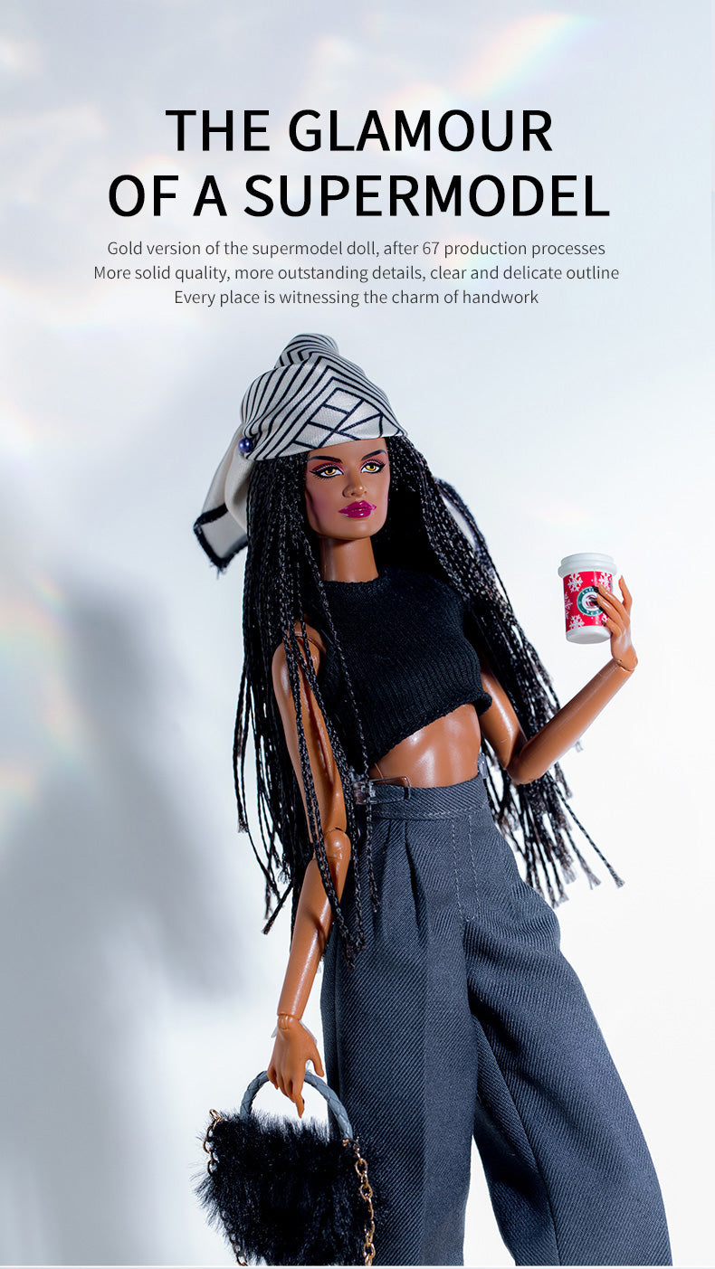 "COOL GIRL" Collection 1.0 Supermodel Doll Gift Set