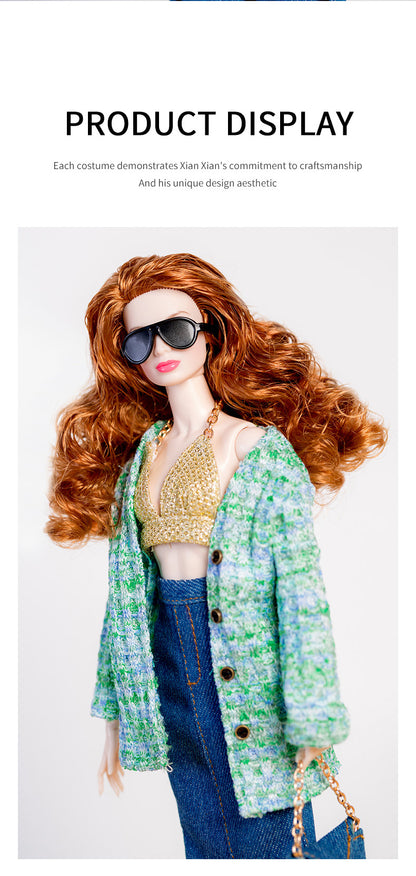 Green Apple Collection Supermodel Doll Gift Set