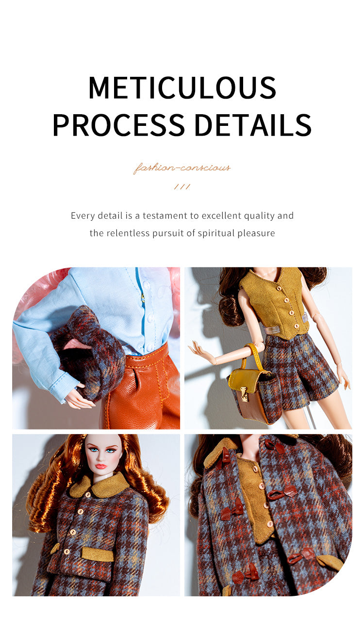 Sustainable Fashion Collection Supermodel Doll Gift Set