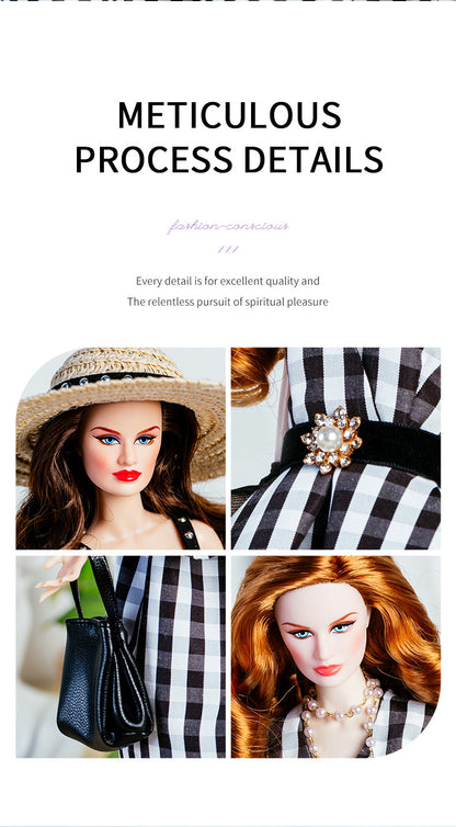 Spring & Summer Pastel Reflections Collection Supermodel Doll Gift Set