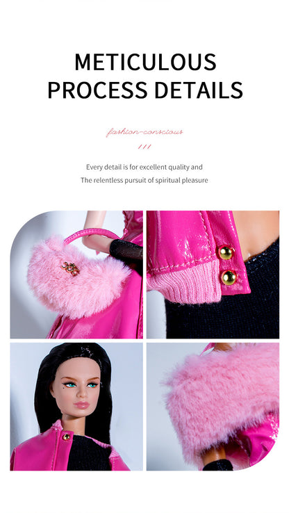 "Black Pink" Collection Supermodel Doll Gift Set