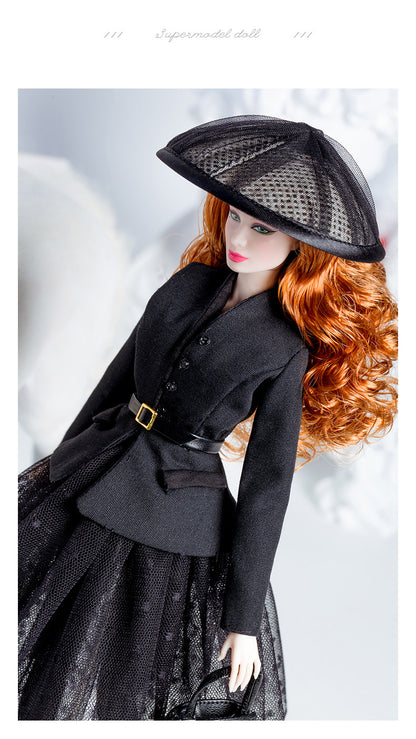 Black Attitude Collection Supermodel Doll Gift Set