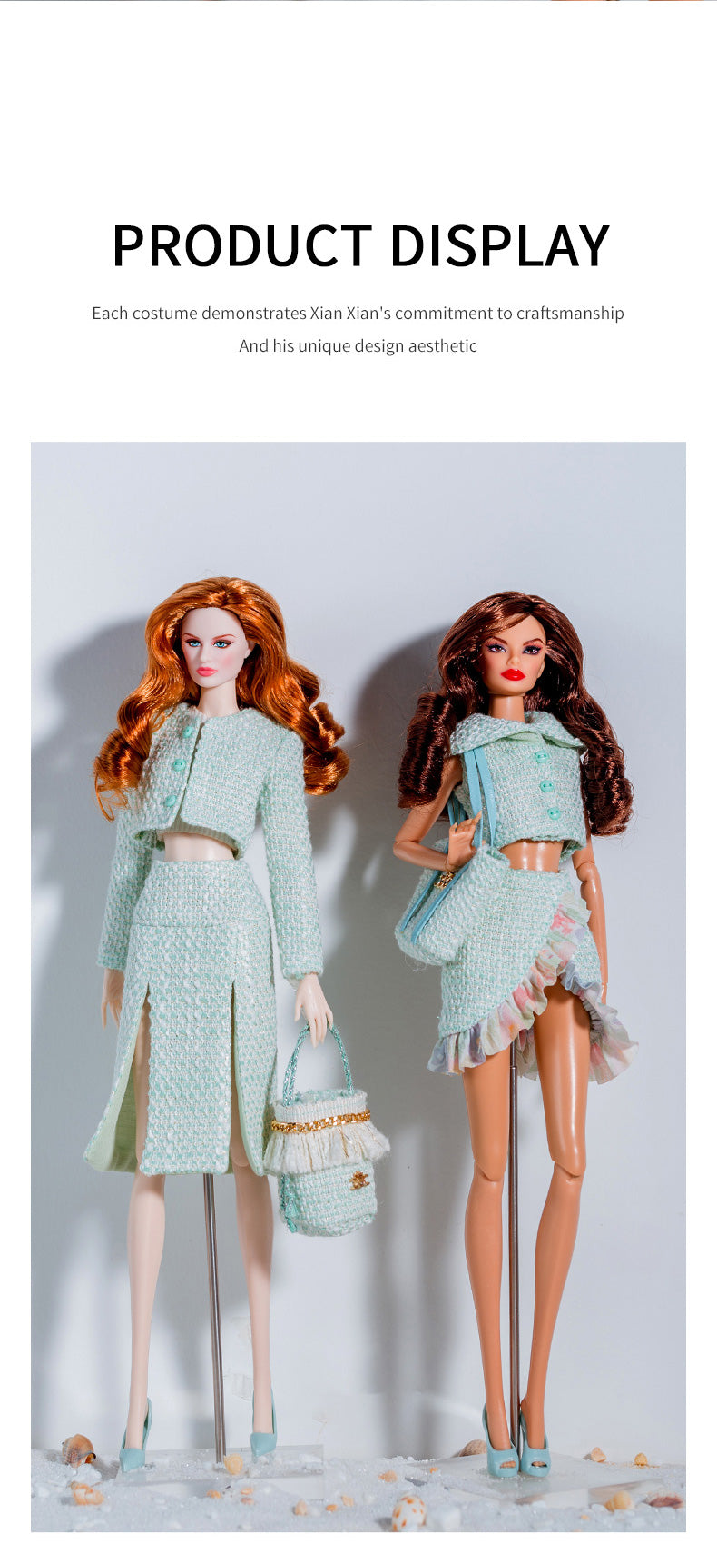 Island Holiday Collection 2.0 Supermodel Doll Gift Set