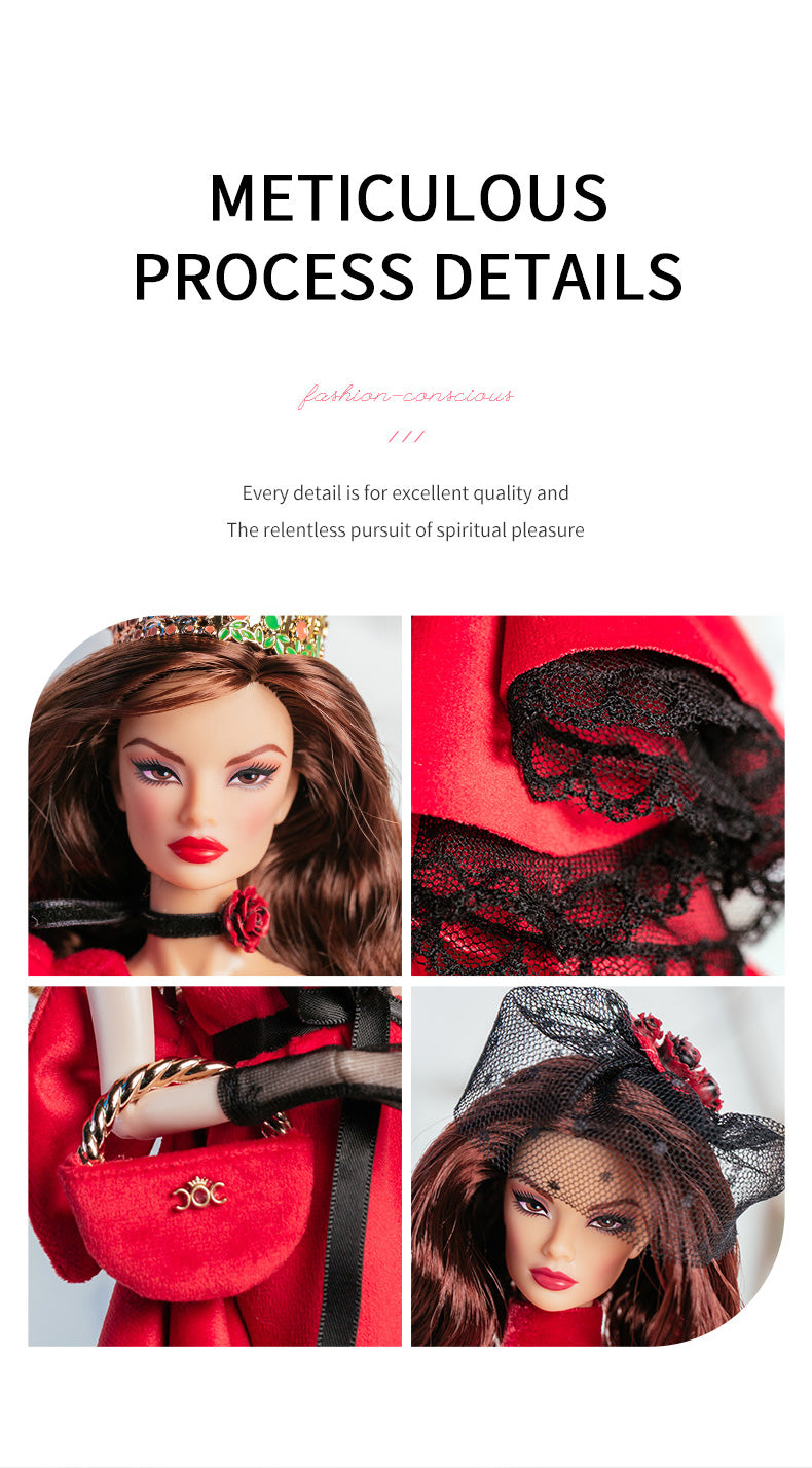 Elegant Flowing Light Collection Supermodel Doll Outfit