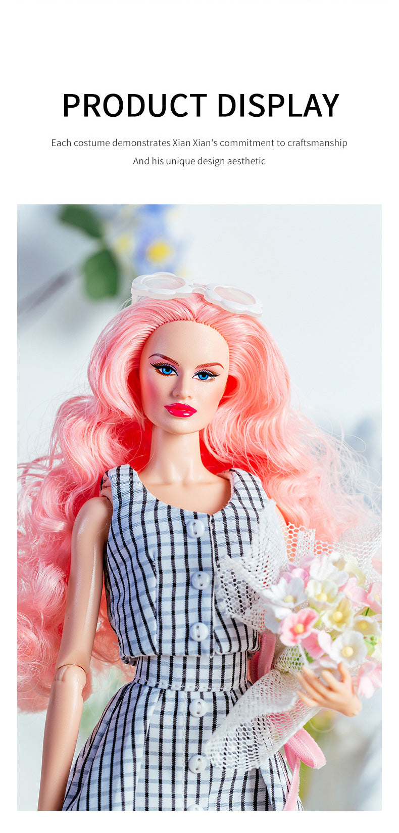 Spring & Summer Breath of Air Collection Supermodel Doll Gift Set