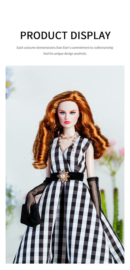 Spring & Summer Pastel Reflections Collection Supermodel Doll Gift Set