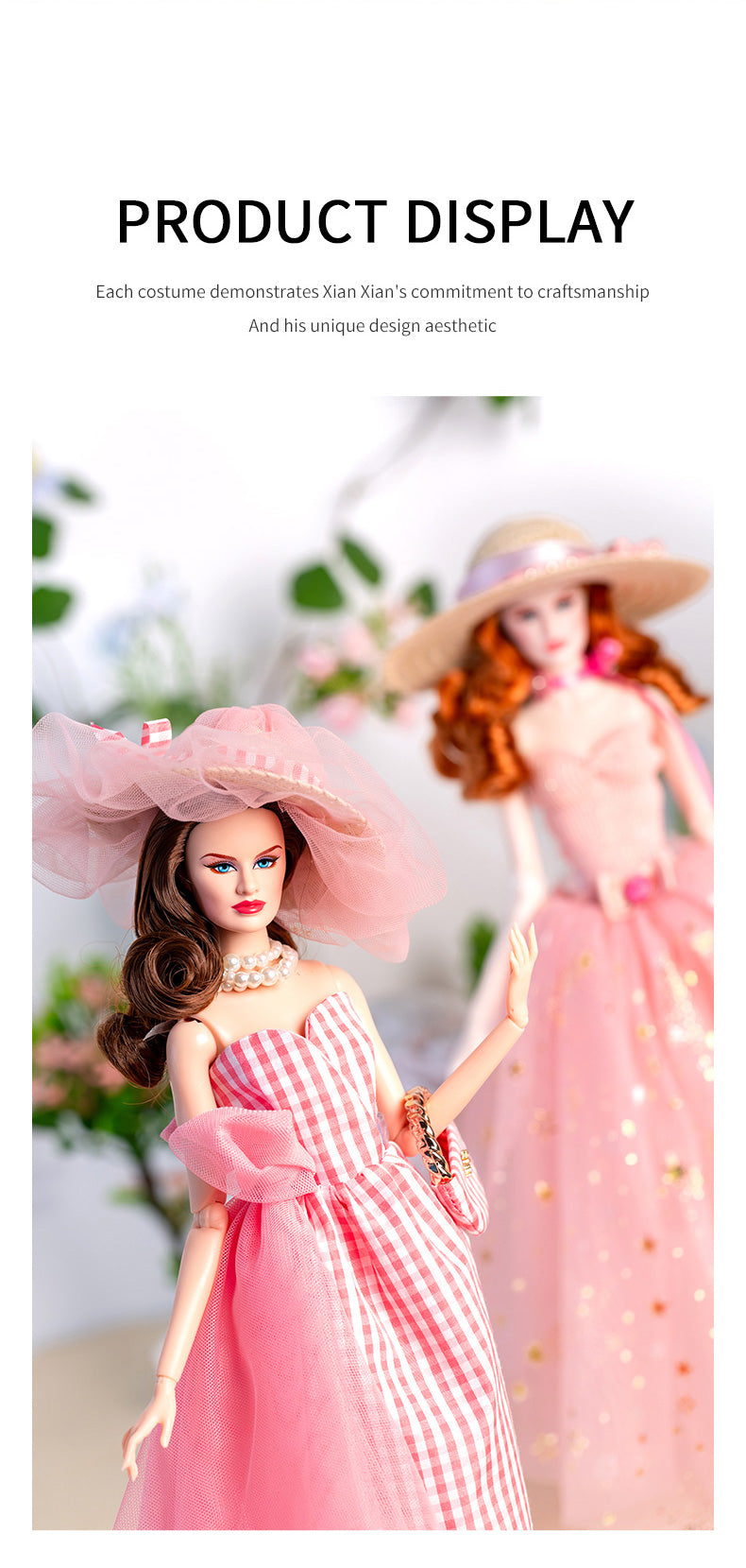 Spring & Summer Gorgeous Dream Collection Supermodel Doll Gift Set
