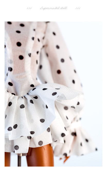 Polka Dot Fantasy Collection Supermodel Doll Outfit