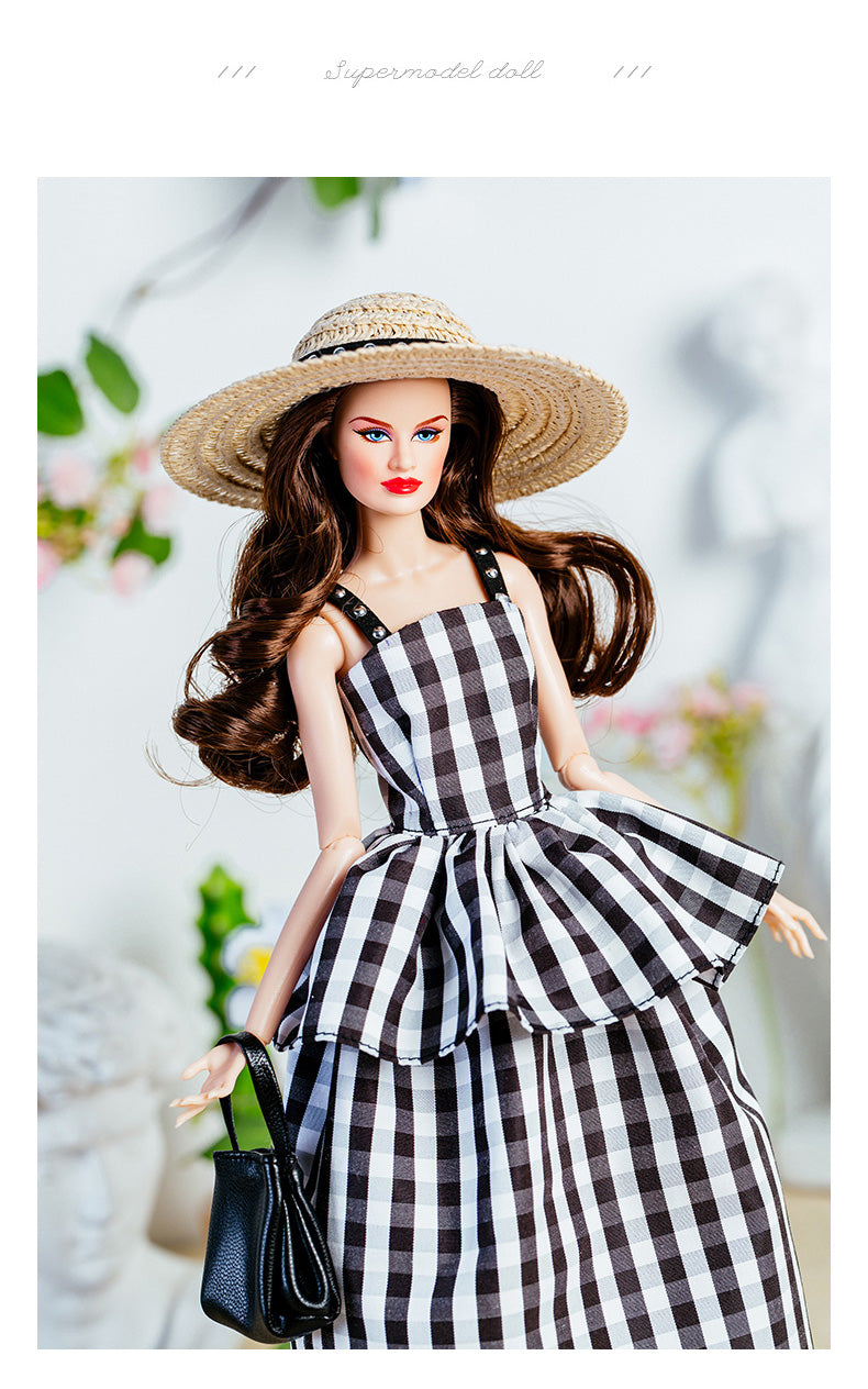 Spring & Summer Pastel Reflections Collection Supermodel Doll Gift Set