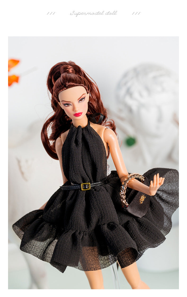 Black Romance Collection Supermodel Doll Gift Set