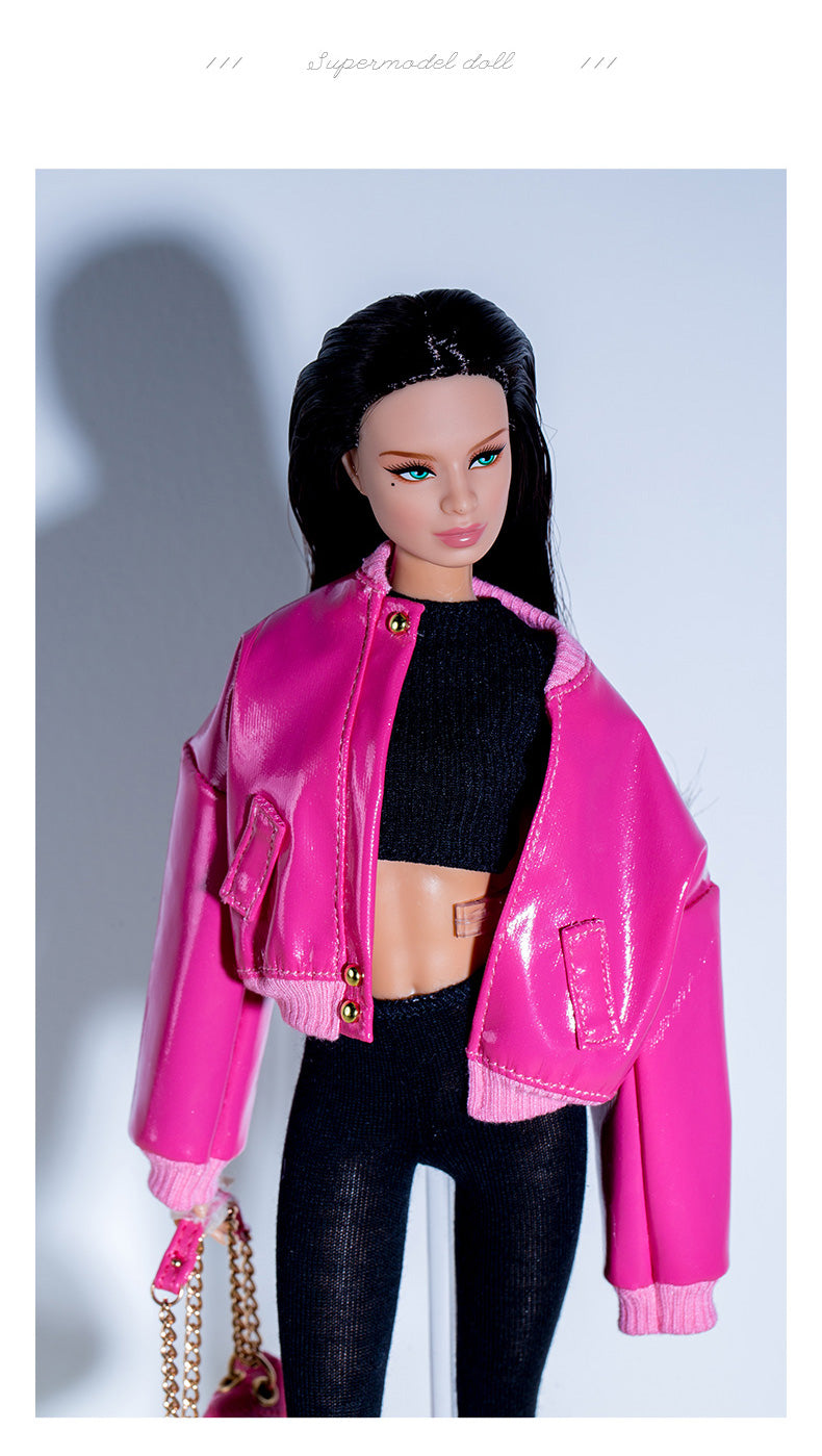 "Black Pink" Collection Supermodel Doll Gift Set