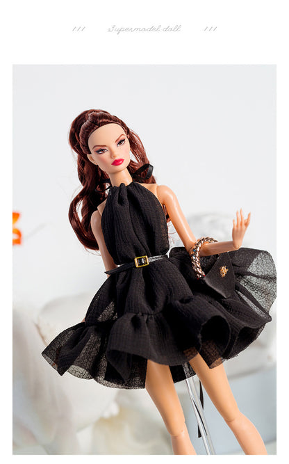 Black Romance Collection Supermodel Doll Gift Set