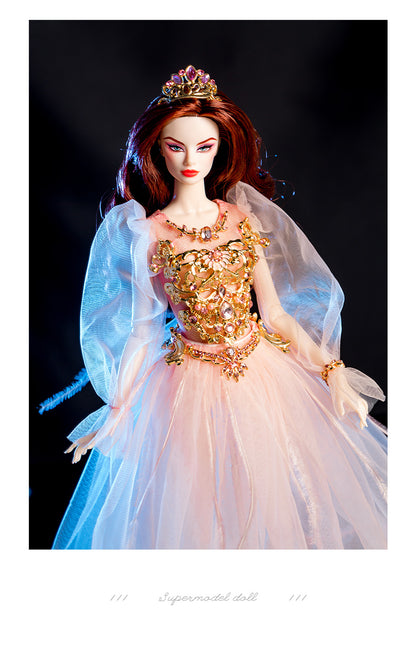 White Ballet Fairy Collection Supermodel Doll Gift Set