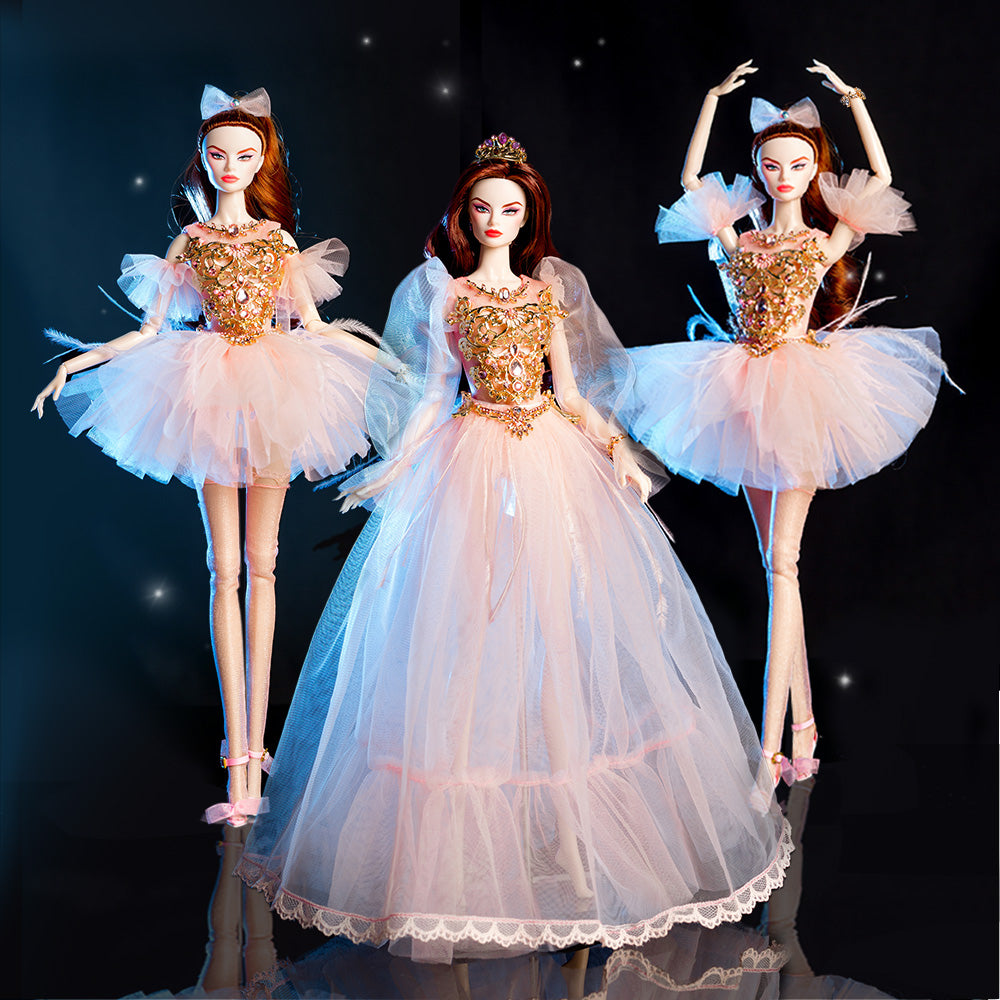 Pink Ballet Fairy Collection Supermodel Doll Outfit
