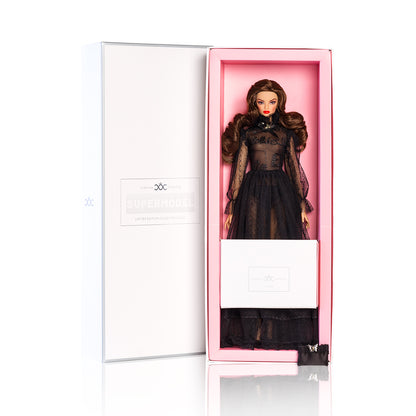 Black Romance Collection Supermodel Doll Gift Set