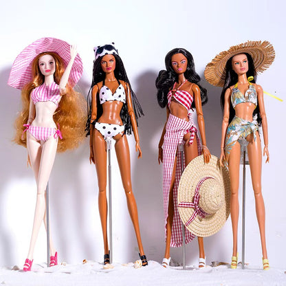 Romantic Beach Bikini Collection Supermodel Doll Gift Set