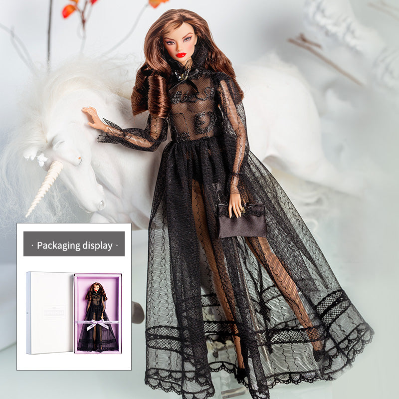 Black Romance Collection Supermodel Doll Gift Set