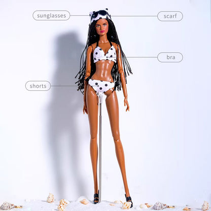 Romantic Beach Bikini Collection Supermodel Doll Outfit