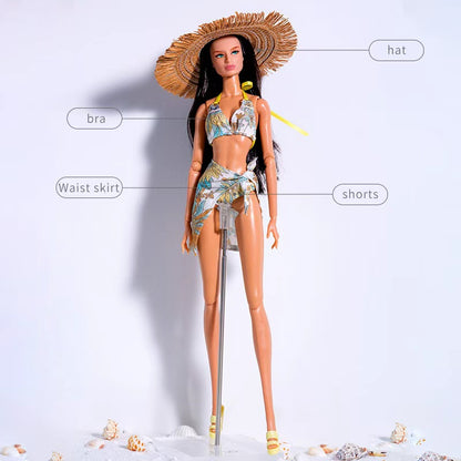 Romantic Beach Bikini Collection Supermodel Doll Outfit