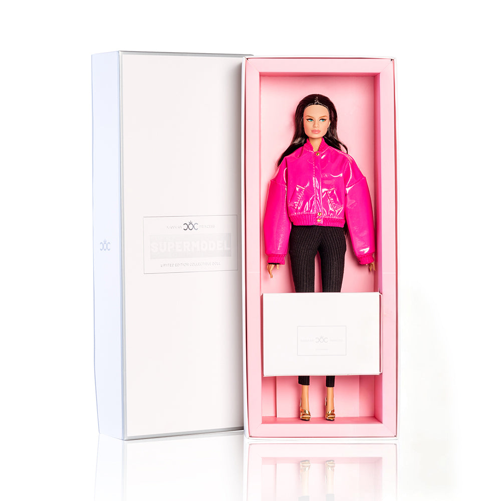 "Black Pink" Collection Supermodel Doll Gift Set