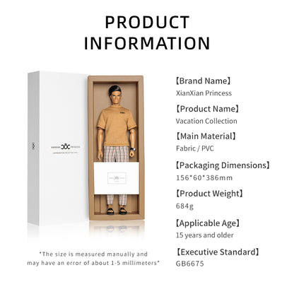 The Vacation Collection Male Fashion Doll Gift Set