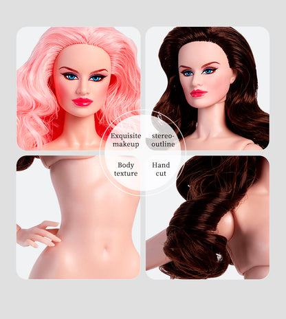 Pink Natural Skin Tone Jonted TINA Fashion Doll (Gold Label Edition)