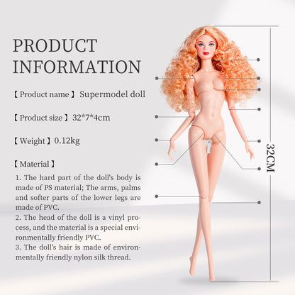 Pink Natural Skin Tone Jonted KELLY Fashion Doll (Gold Label Edition)