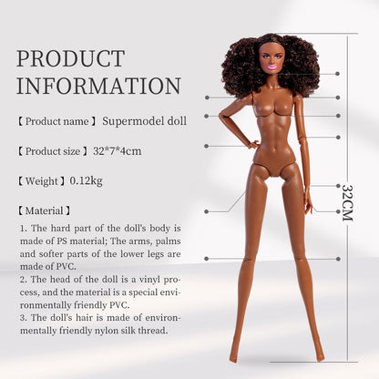 Tan Skin Tone Jonted MIYA Fashion Doll (Gold Label Edition)